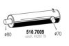 IVECO 4626179 Middle-/End Silencer